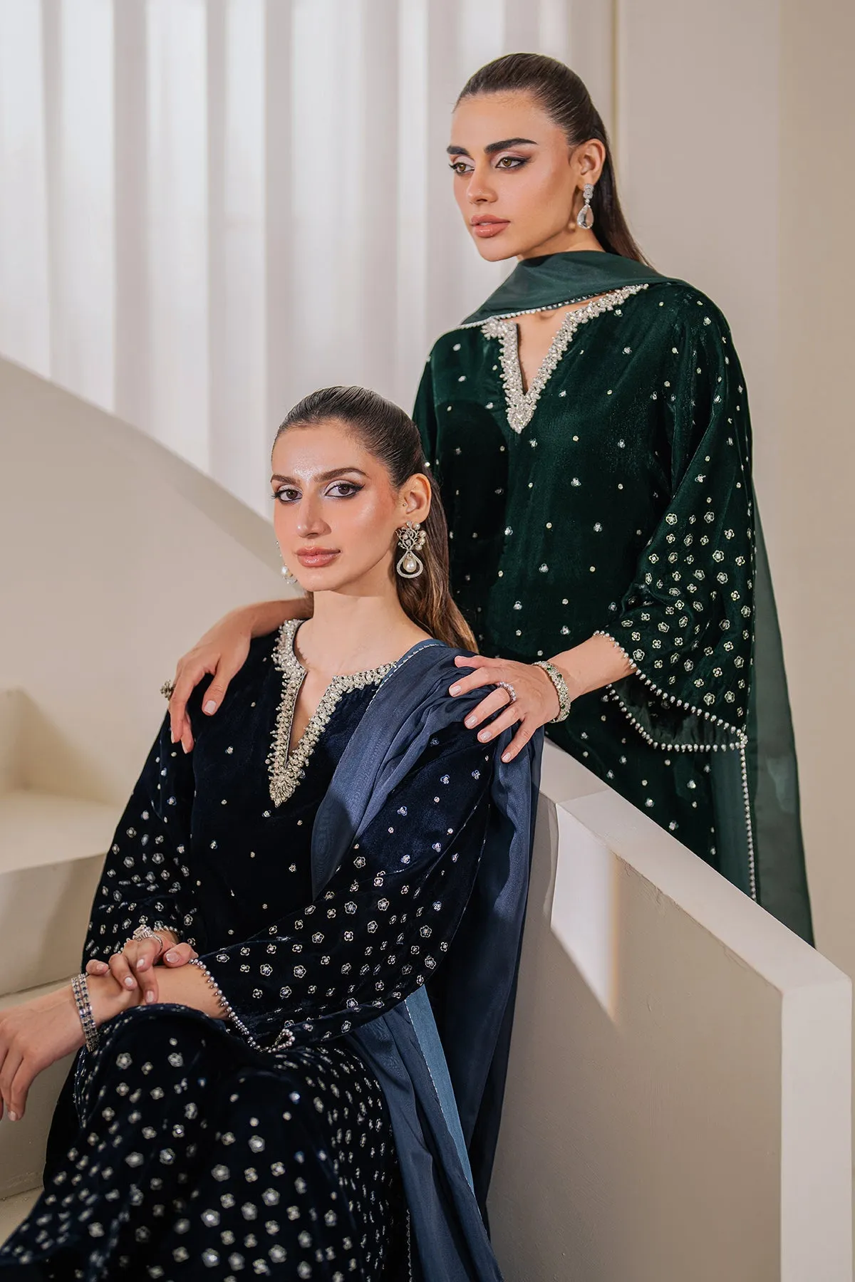 Baroque Velvets'24 - EMBROIDERED VELVET PR-1022