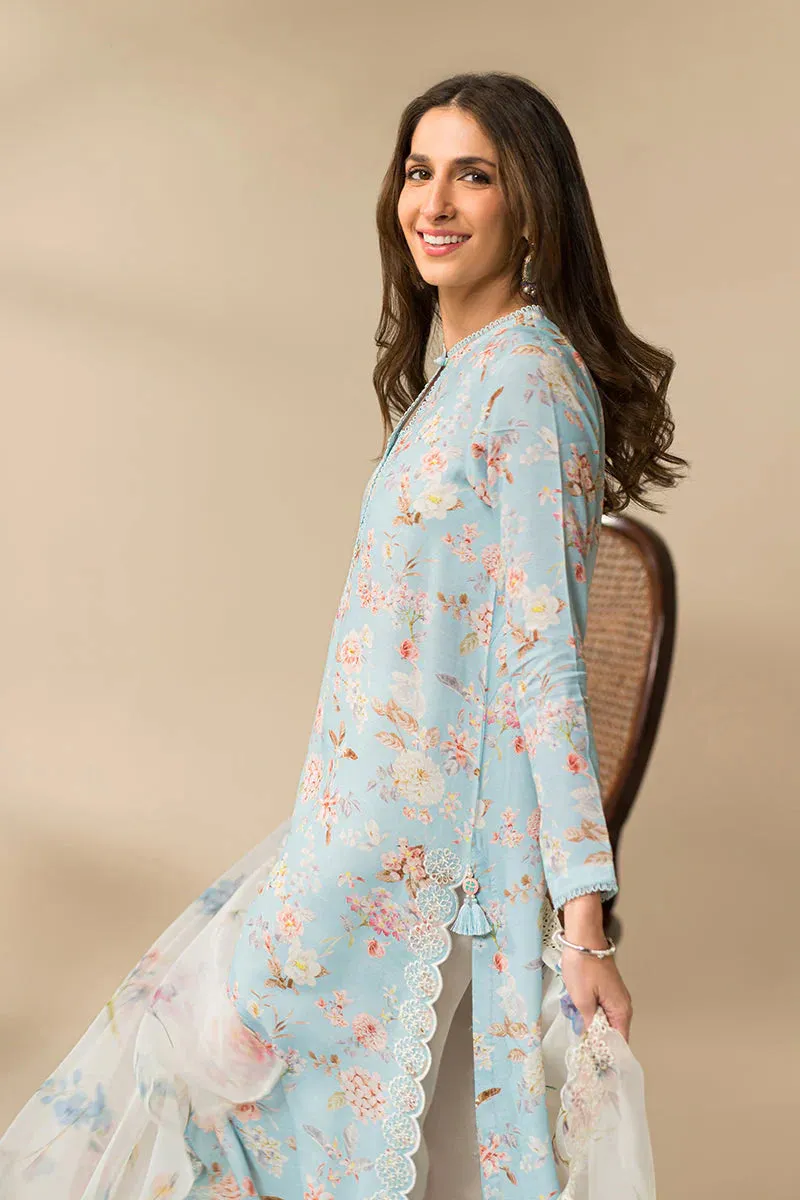 Basics '24 - Botanical Bloom 2Pc (Shirt & Dupatta)