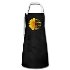 Be Kind- Sunflower- Artisan Apron