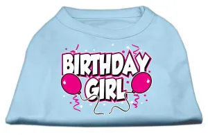 Birthday Girl Screen Print Shirts Baby Blue XXXL (20)