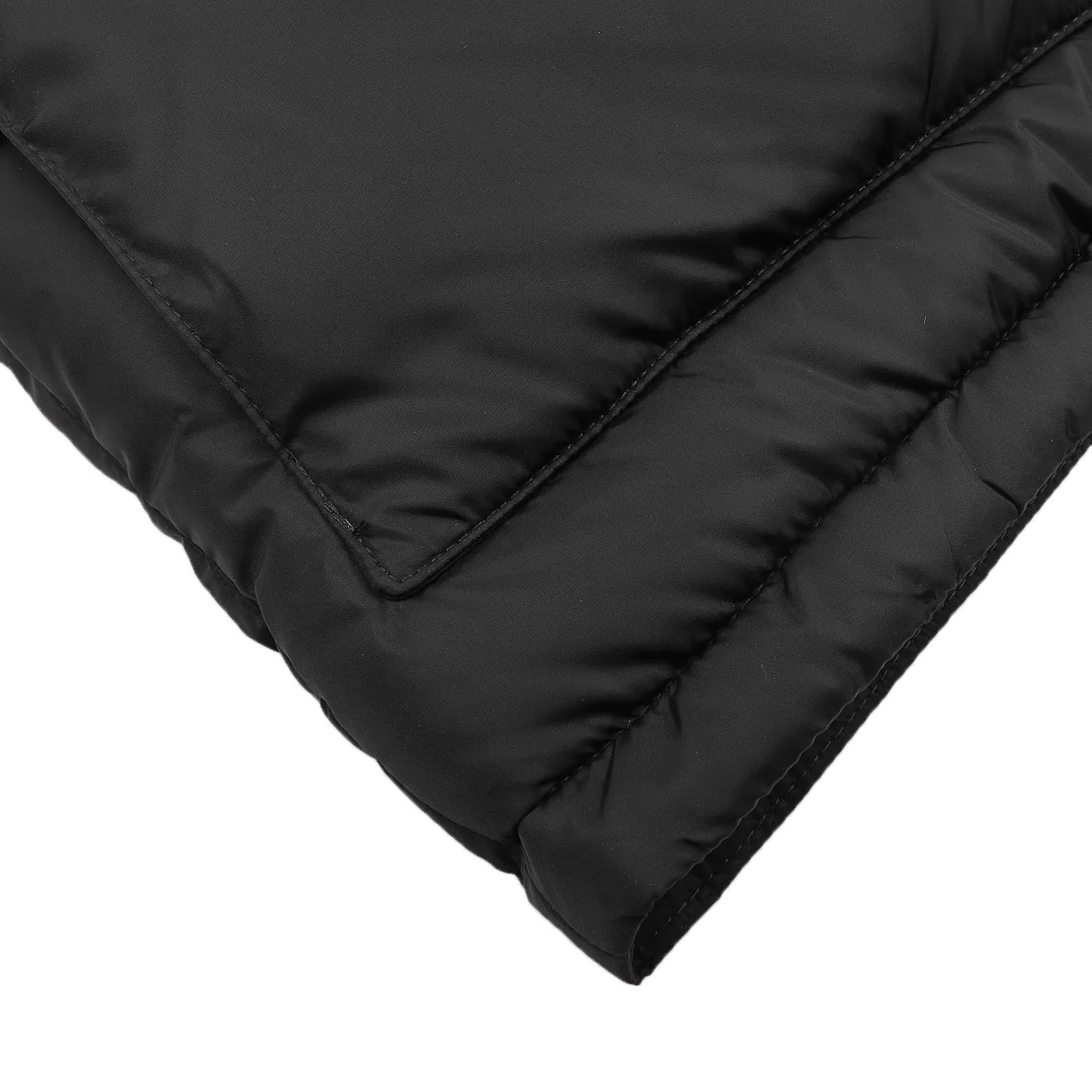 Black Recycled Nylon Down Padded Moschino II Jacket