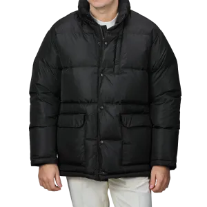 Black Recycled Nylon Down Padded Moschino II Jacket