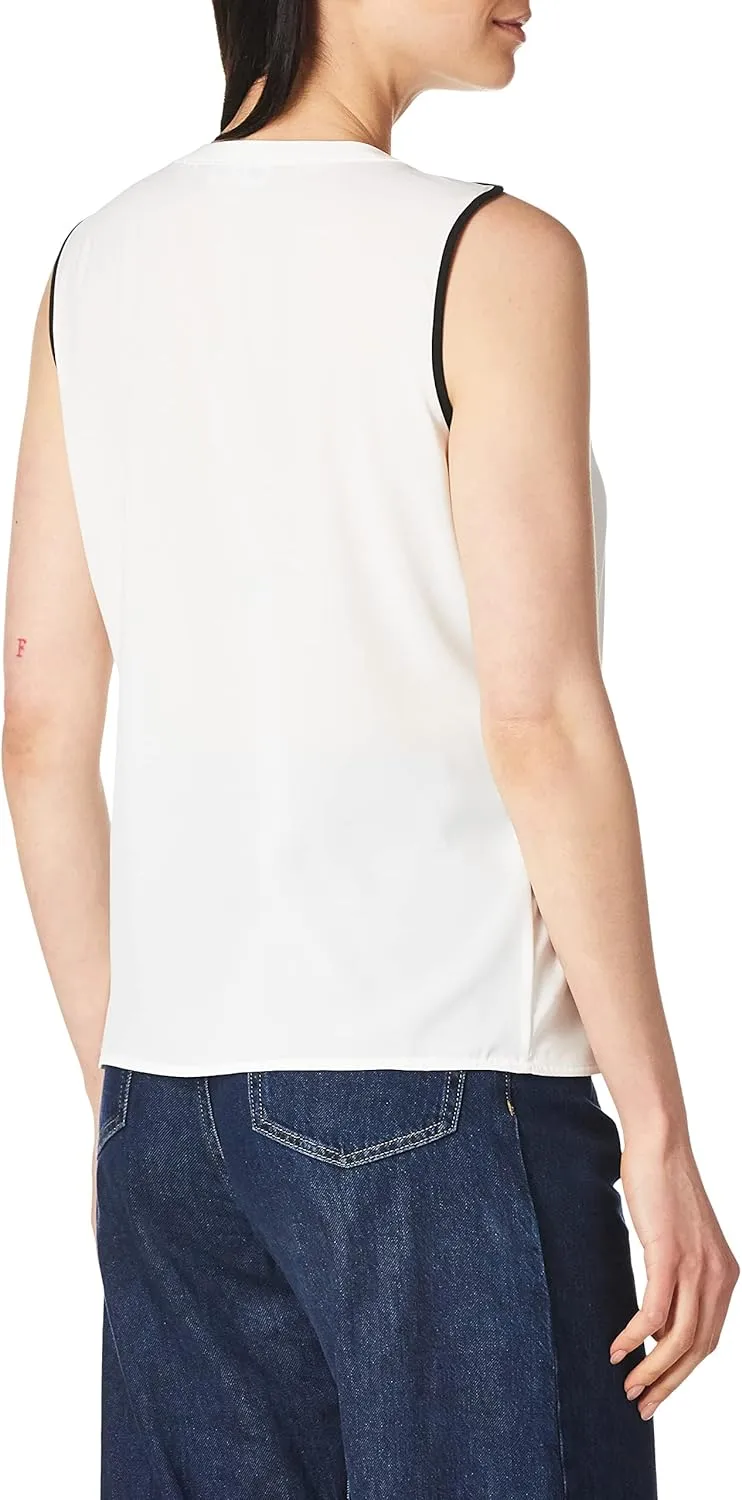 Calvin Klein Women's Sleeveless Solid Shell Top