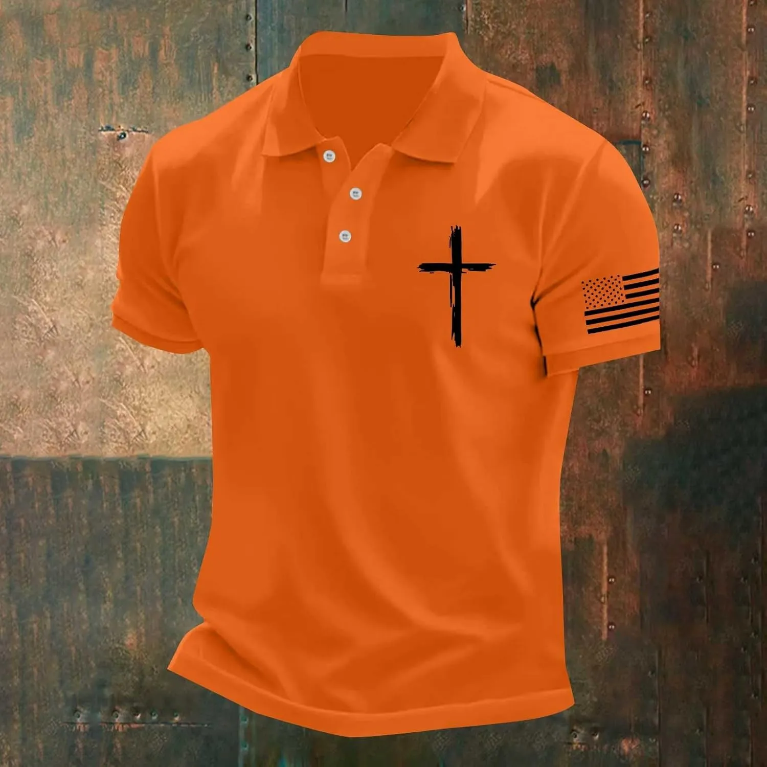 Classic Fit Polo Shirts for Men Stretchy Slim Fit Summer Golf Tennis Baseball T-Shirts Collared Button up Jersey Tops