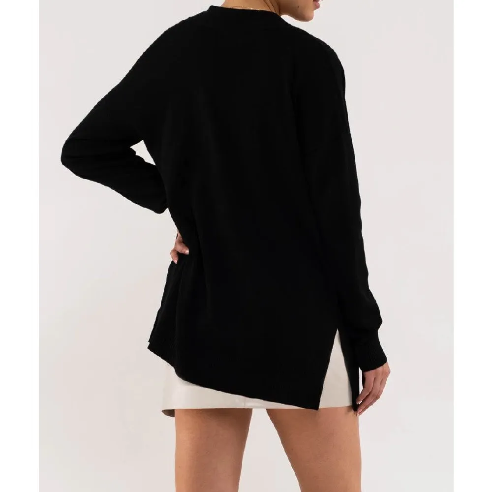 Classic Open Front Cardigan