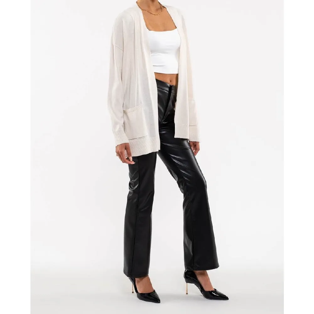 Classic Open Front Cardigan