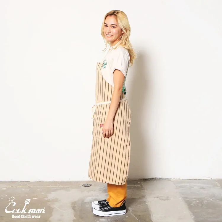 Cookman Long Apron - Mocha java