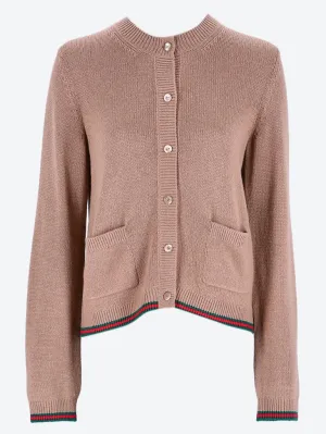 Fine cashmere cardigan