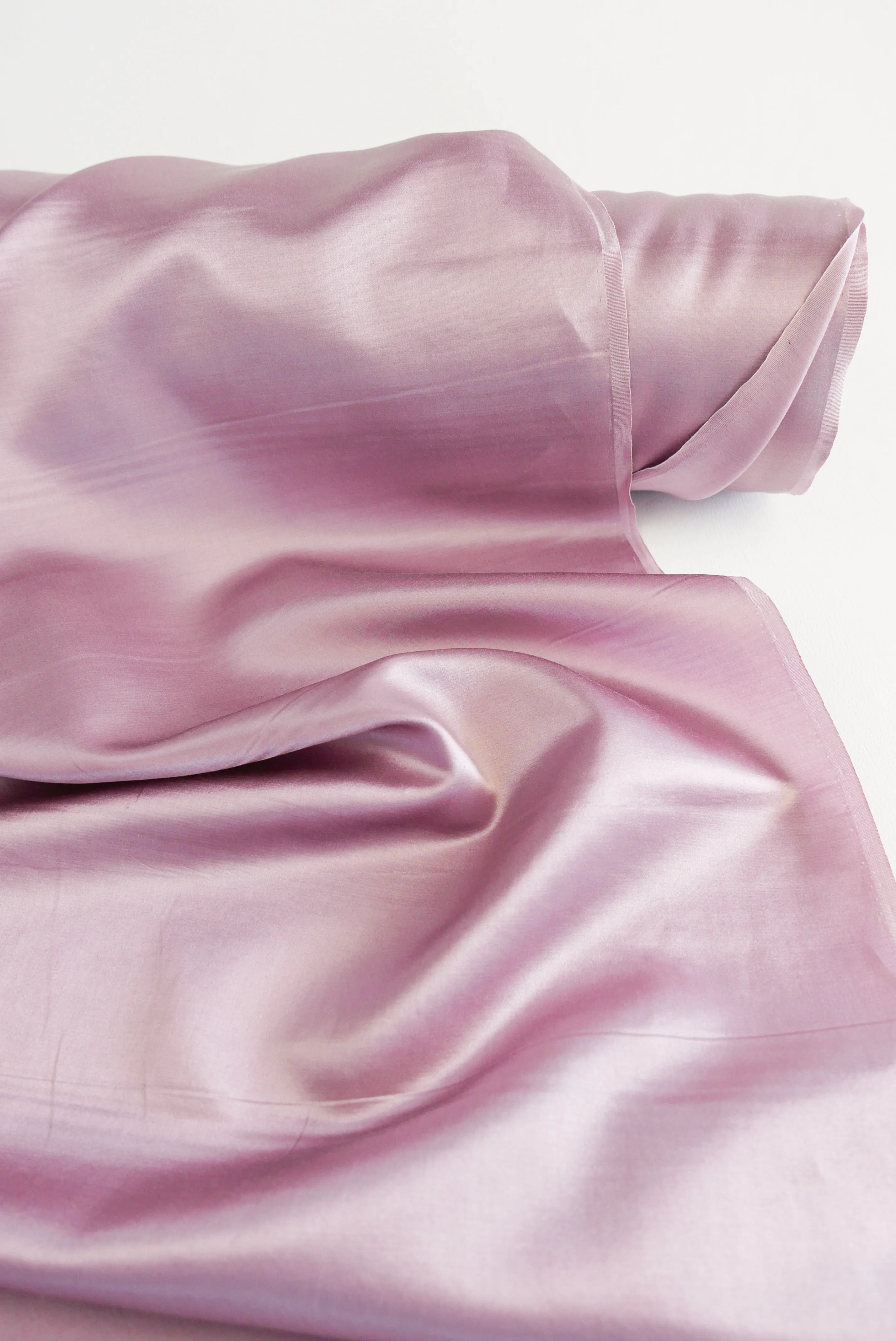 Italian Silk Cotton Sateen | Mauve