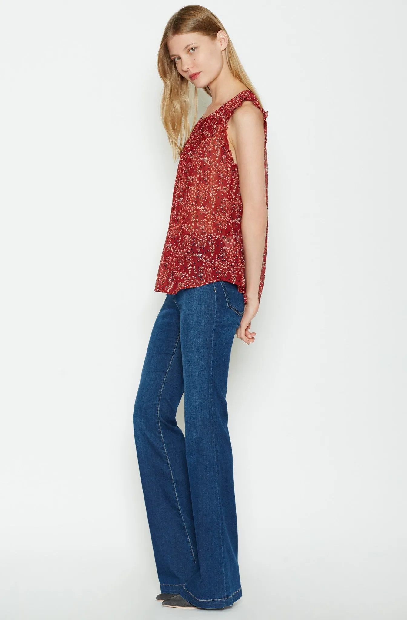 JOIE - Celadine Silk Top