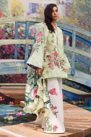 Mahgul 3 Piece Unstitched Luxury Lawn Colection'2021-ML-03