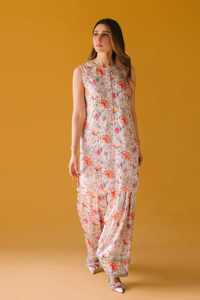 Mid Summer Pret '24 - White Mist