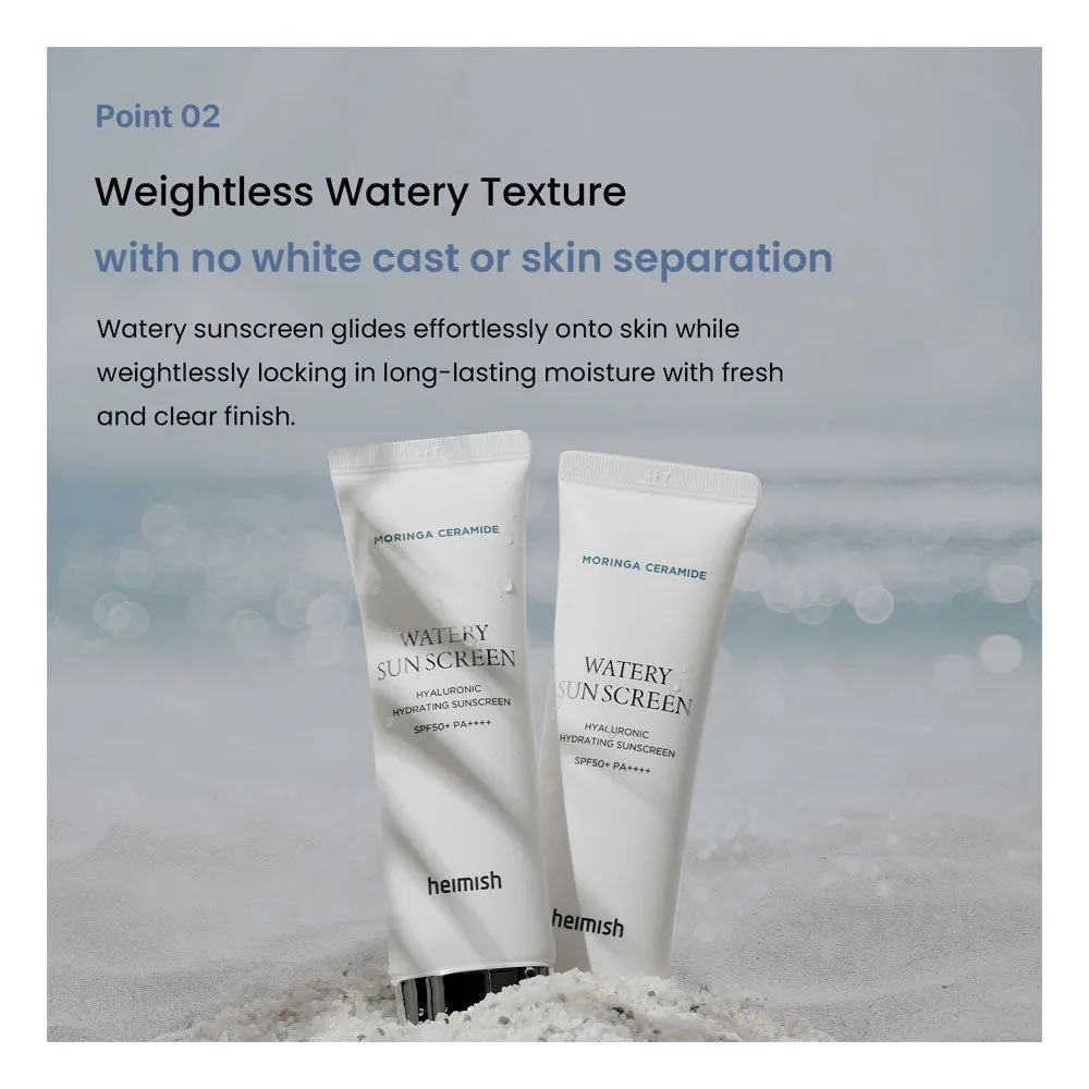 Moringa Ceramide Watery Sunscreen SPF50  PA    