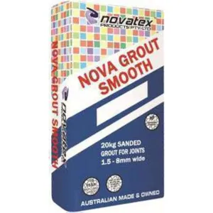 Novatex Grout 15kg Pewter