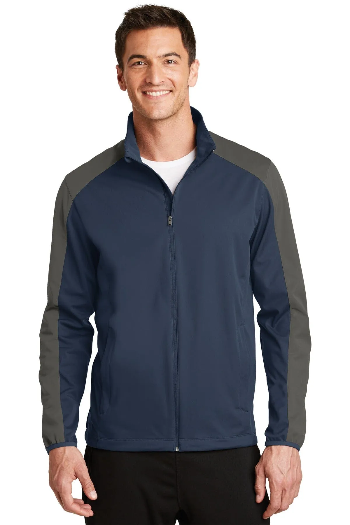 Port Authority®  Active Colorblock Soft Shell Jacket. J718