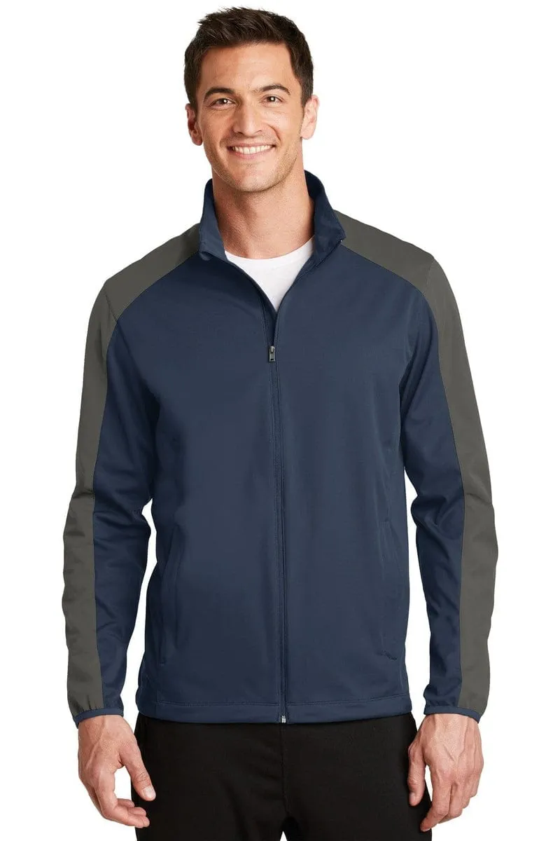 Port Authority®  Active Colorblock Soft Shell Jacket. J718