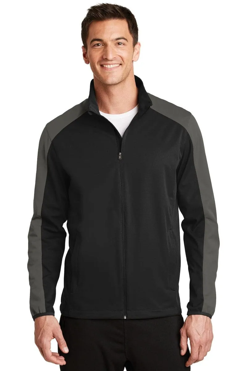 Port Authority®  Active Colorblock Soft Shell Jacket. J718