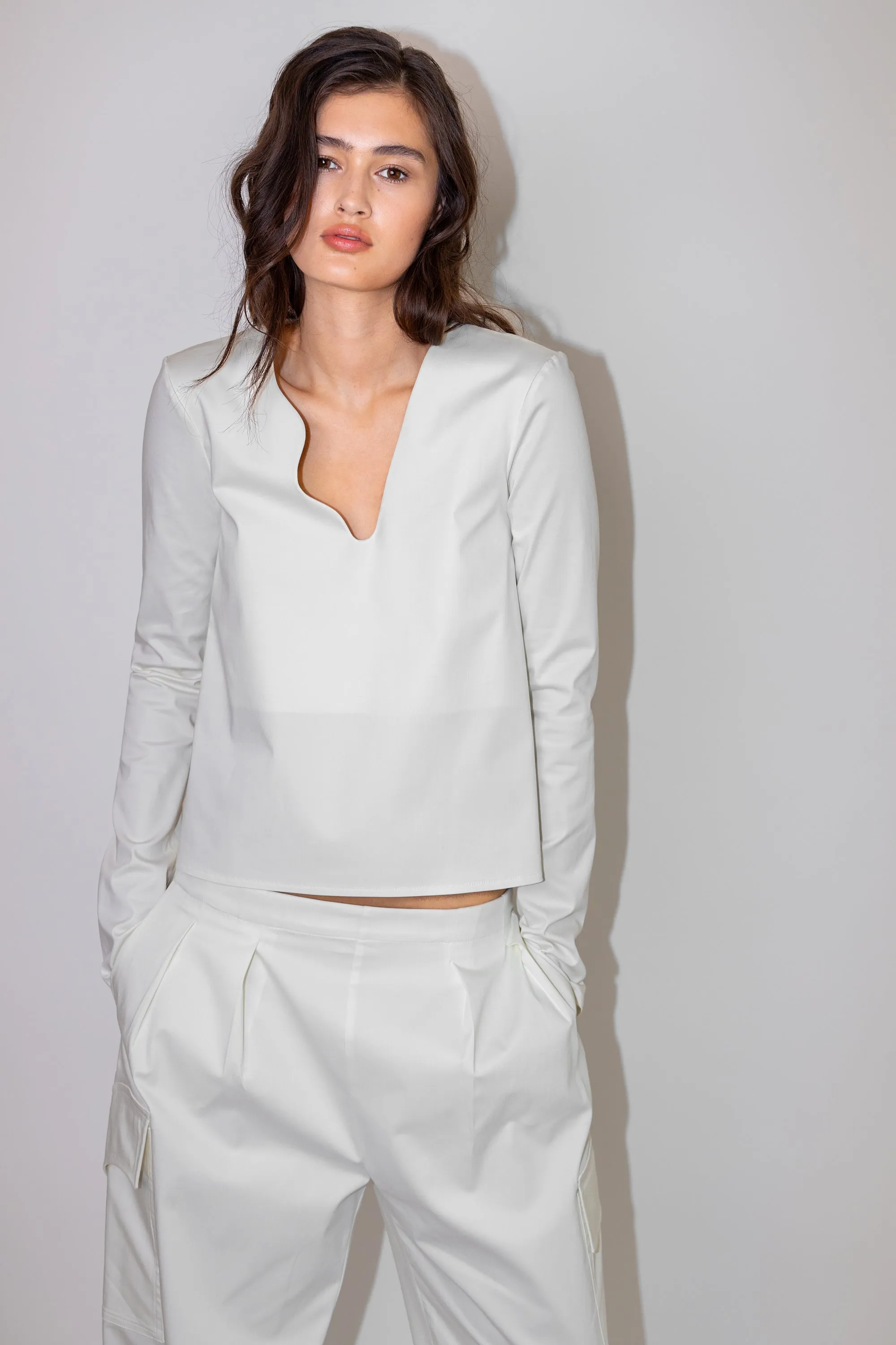 ROSALBA TOP SILK