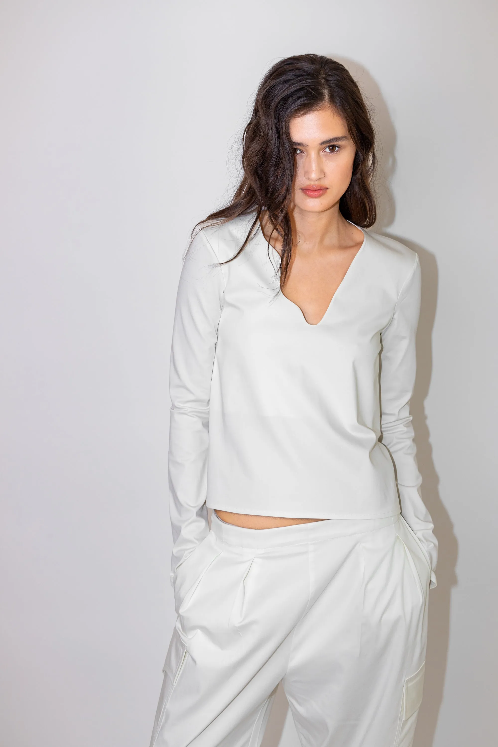 ROSALBA TOP SILK