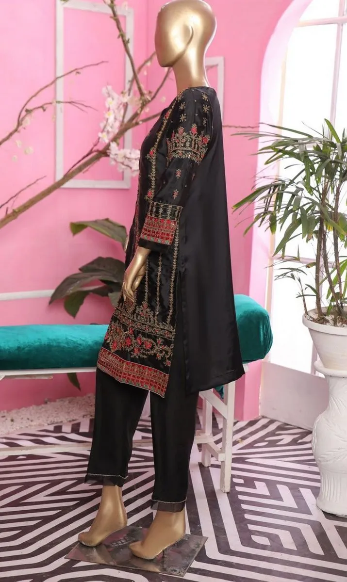 Sada Bahar Stitched Silk Pret Kurti Vol-02 Collection'2021-S-02-Black