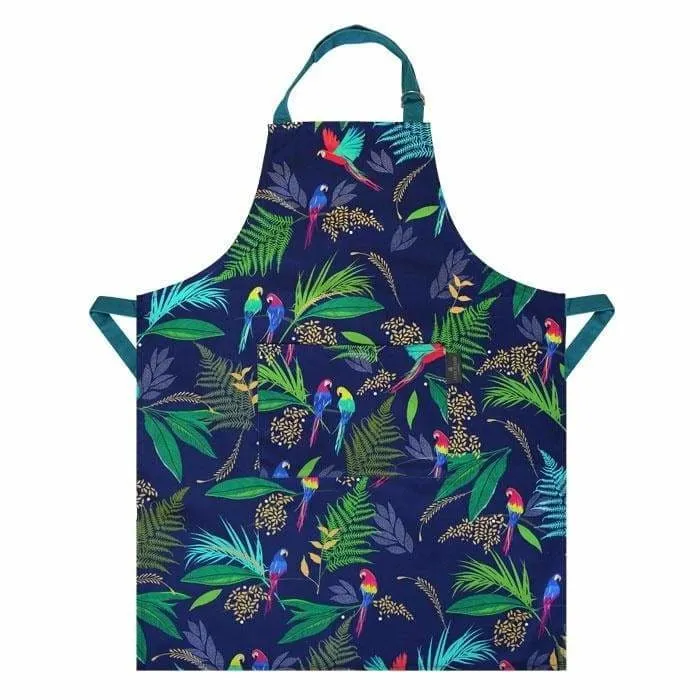 Sara Miller Apron Parrot