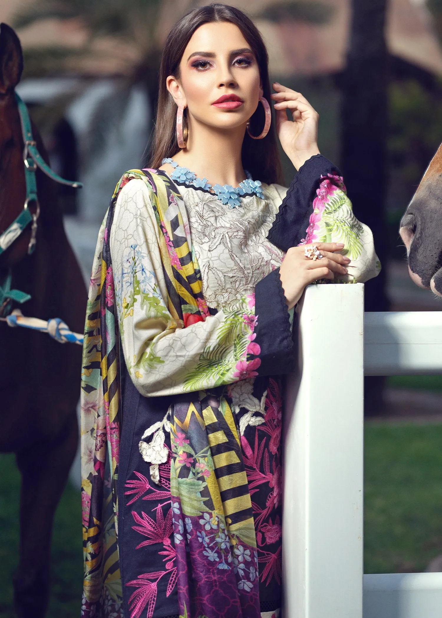 Sarang Viscose Collection – Graphite