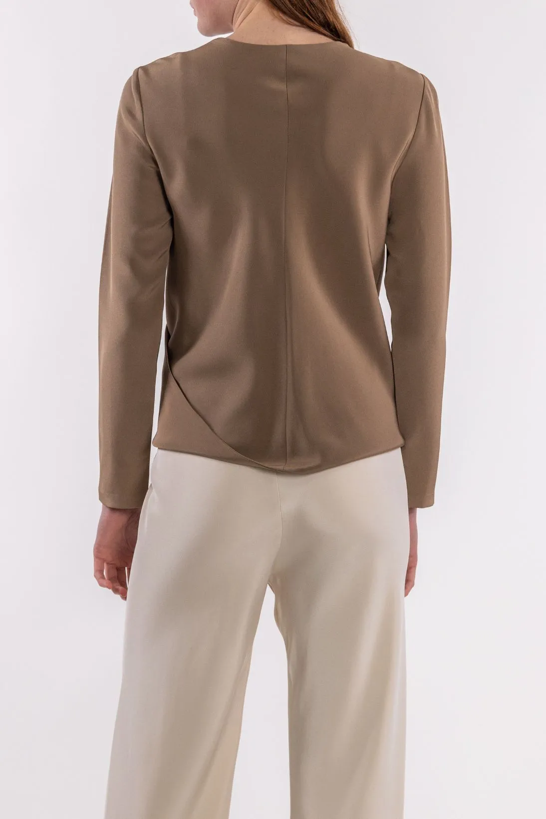 SILK DRAPE TOP