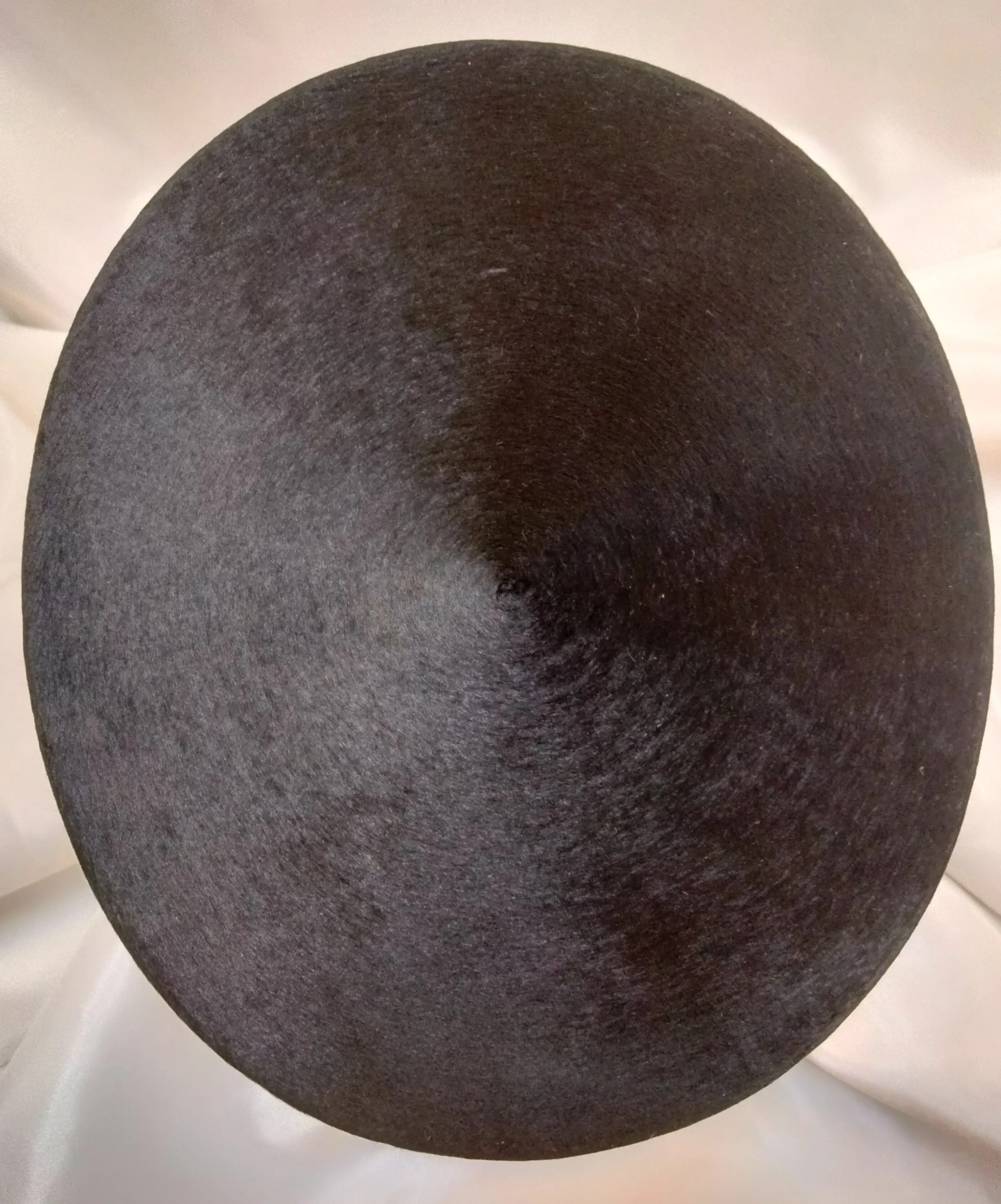 Silk Top Hat 7 - Black #23-113 Vintage