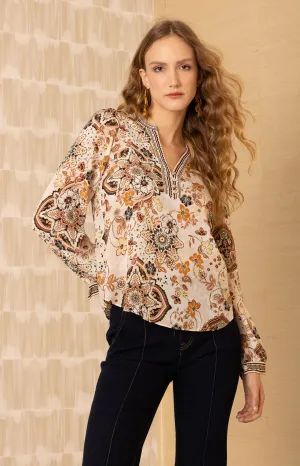 Skye Silk Top