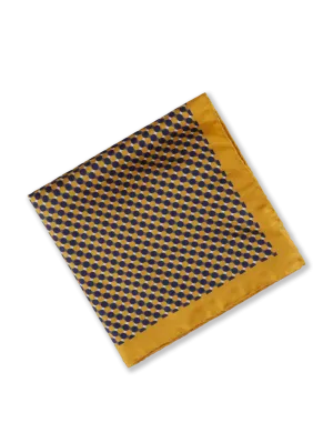 STENSTROMS Dotted Silk Hankie | YELLOW