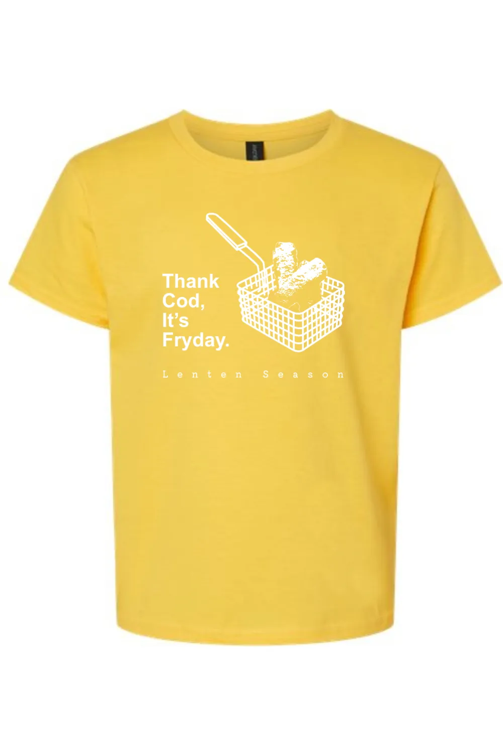 TCIF Thank Cod, Its Fryday - Fish Fry Youth T-Shirt