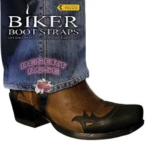 Weather Proof- Boot Straps- Desert Rose- 4 Inch - BBS/DR4