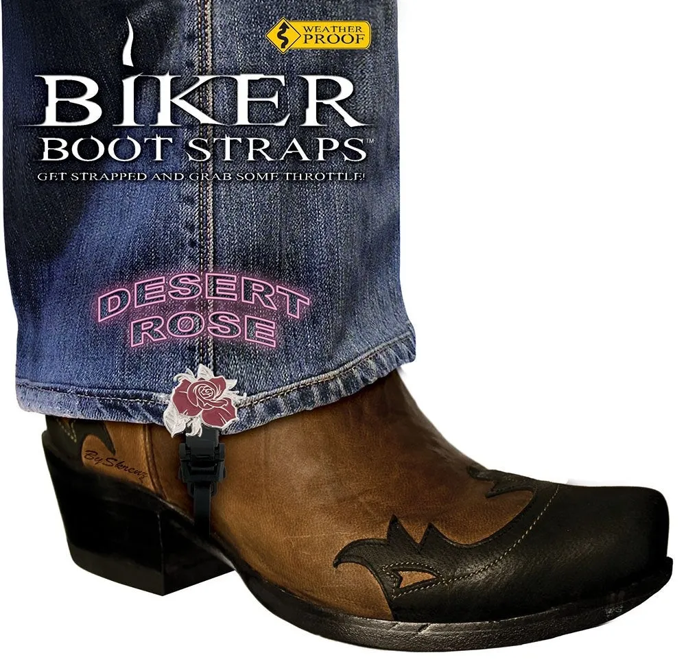 Weather Proof- Boot Straps- Desert Rose- 4 Inch - BBS/DR4