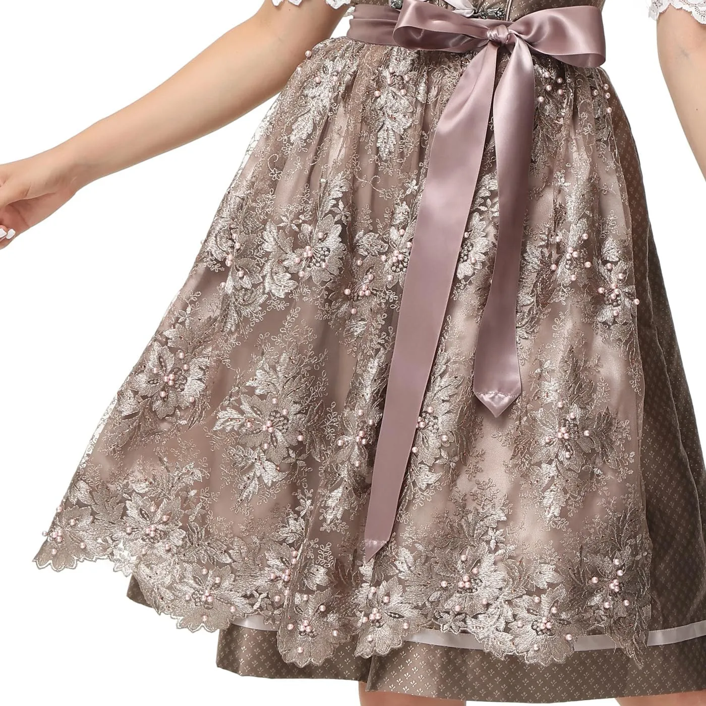 Women's German Dirndl Dress Bavarian Oktoberfest Halloween Carnival Costumes