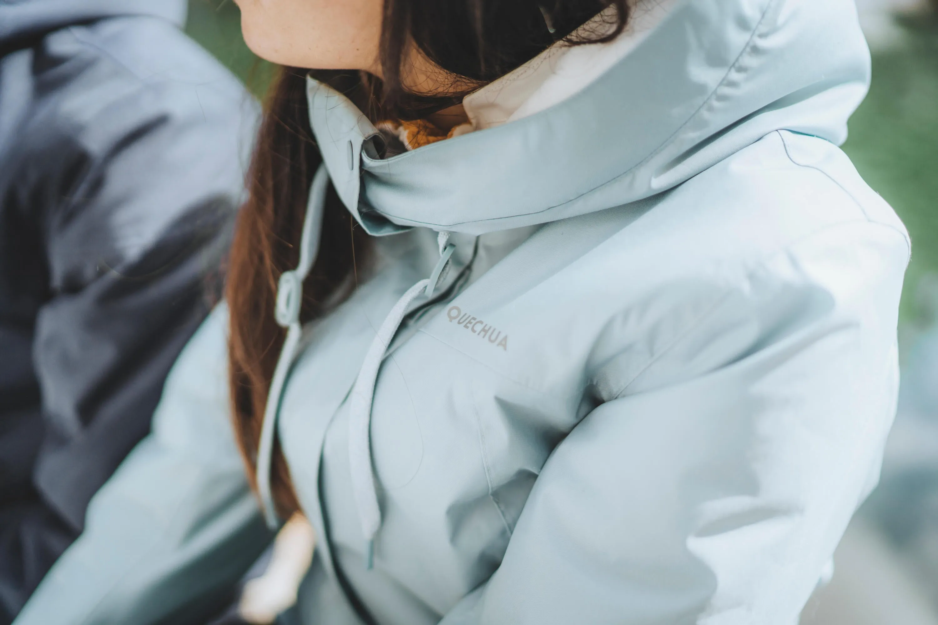 Women's hiking waterproof winter jacket - SH500 14°F