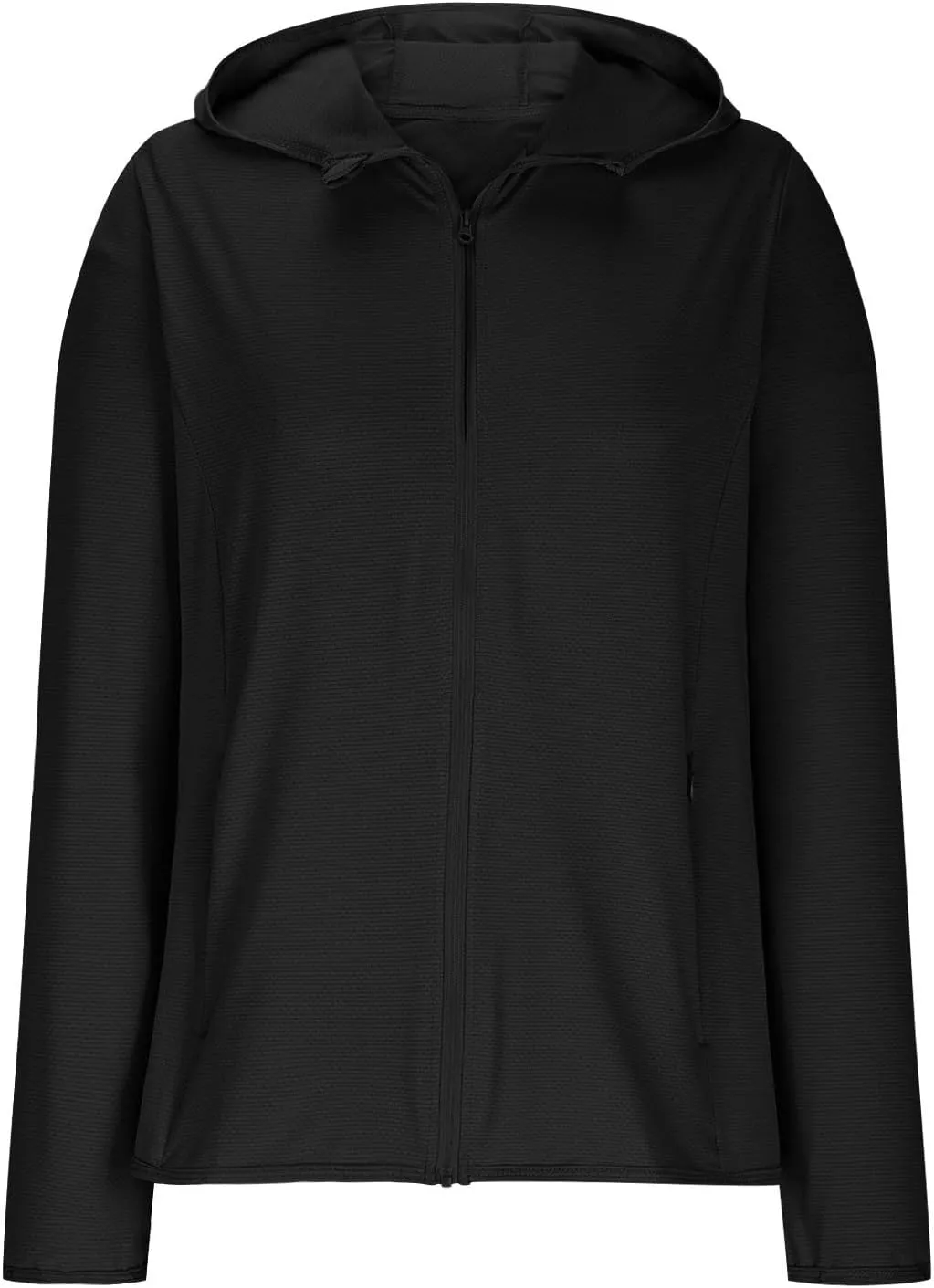 Womens Sun Shirts Full Zip UPF 50  Sun Protection Hoodie Jacket Lightweight Long Sleeve Hiking Outdoor Jackets