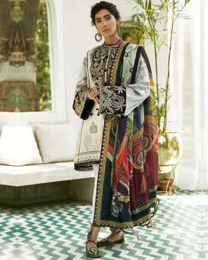 Zaha Fayroz Festive Lawn Collection 2019 – Elaheh (ZF-04)