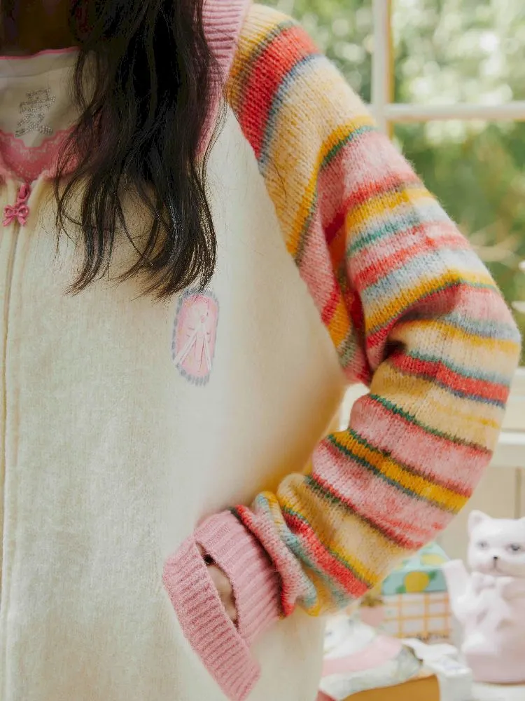 Zipper Cashmere Cardigan【s0000004659】
