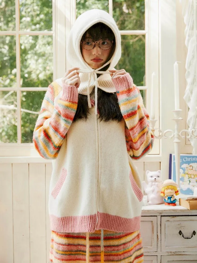 Zipper Cashmere Cardigan【s0000004659】